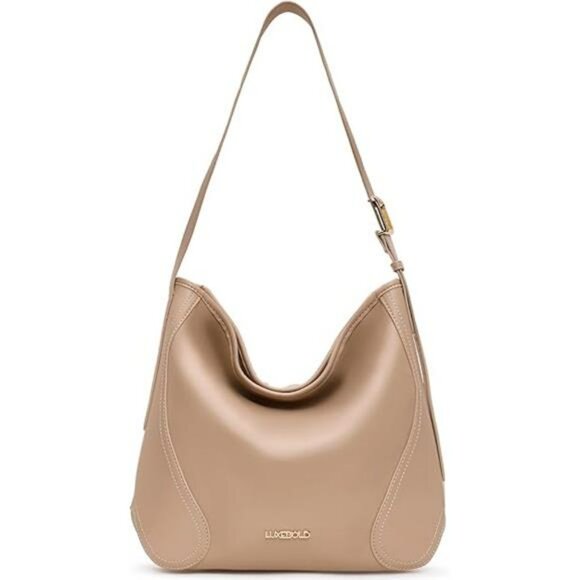 Hobo bag for women vegan leather slouchy shoulder handbag large casual purse - Picture 7 of 7